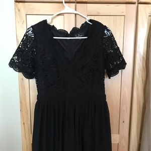 Black Lace Dress